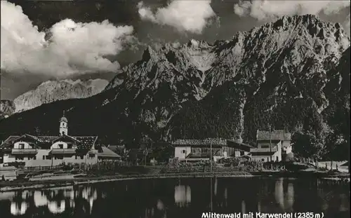 Mittenwald Bayern Mittenwald Karwendel * / Mittenwald /Garmisch-Partenkirchen LKR