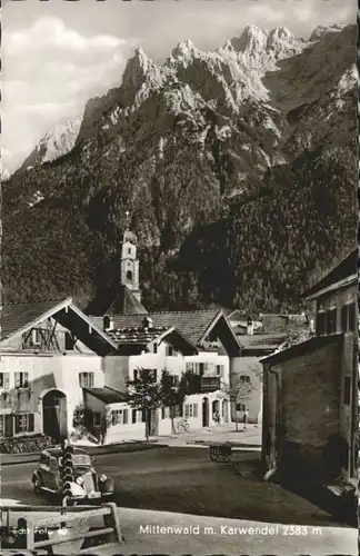 Mittenwald Bayern Mittenwald Karwendel * / Mittenwald /Garmisch-Partenkirchen LKR