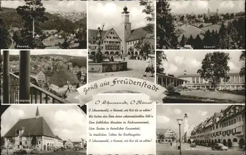 Freudenstadt Freudenstadt Schwarzwald Kurhaus Marktplatz * / Freudenstadt /Freudenstadt LKR