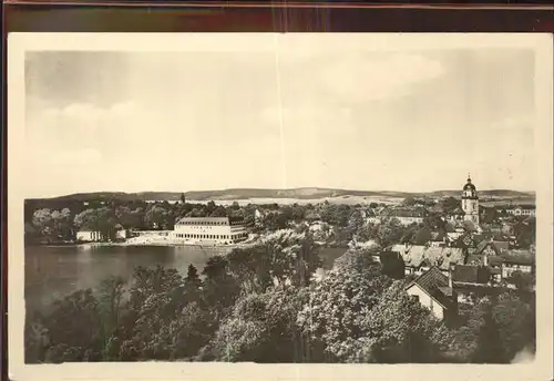 Bad Salzungen Panorama Kurhaus Kirche Kat. Bad Salzungen