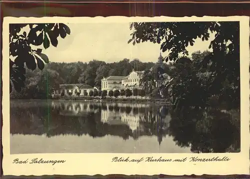 Bad Salzungen Kurhaus mit Konzerthalle Kat. Bad Salzungen