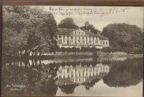 Bad Salzungen Kurhaus Kat. Bad Salzungen