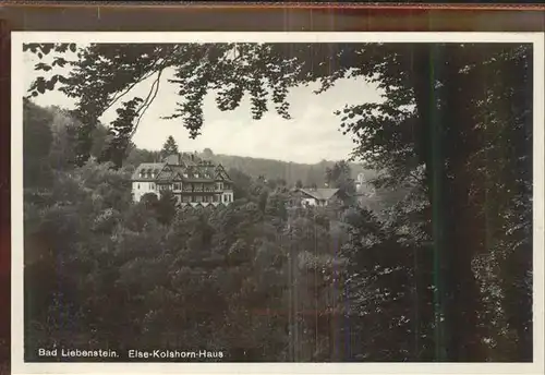 Bad Liebenstein Else Kolshorn Haus Kat. Bad Liebenstein