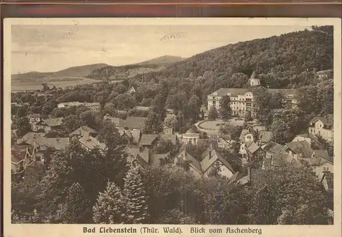 Bad Liebenstein Blick vom Aschenberg Kat. Bad Liebenstein