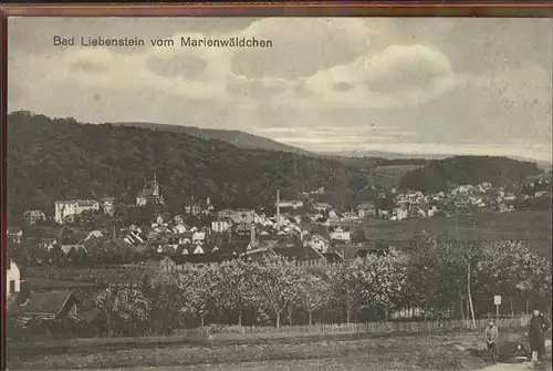 Bad Liebenstein Blick vom Marienwaeldchen Kat. Bad Liebenstein