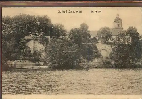 Bad Salzungen Am Felsen Kat. Bad Salzungen