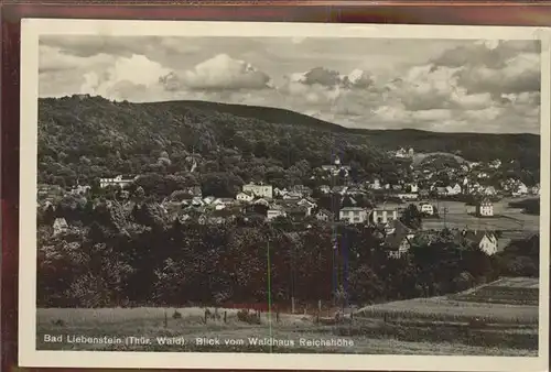 Bad Liebenstein Panorama mit Reichshoehe Kat. Bad Liebenstein