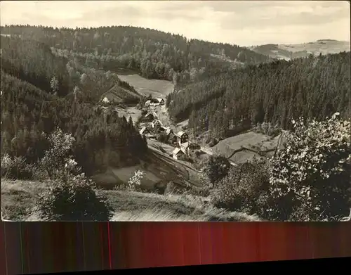 Fehrenbach Thueringer Wald Ortsansicht Kat. Masserberg