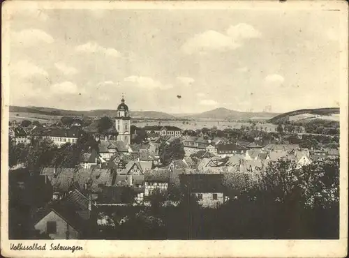 Bad Salzungen Panorama Kat. Bad Salzungen