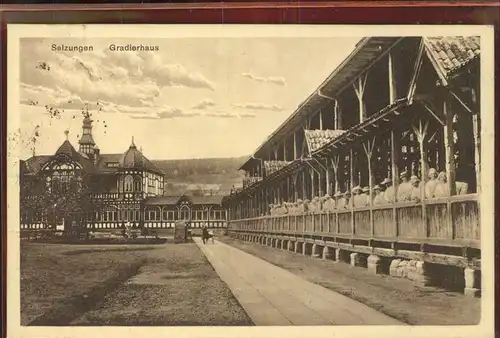 Bad Salzungen Gradierhaus Kat. Bad Salzungen