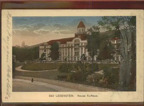 Bad Liebenstein Neues Kurhaus Kat. Bad Liebenstein