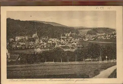 Bad Liebenstein Panorama Kat. Bad Liebenstein