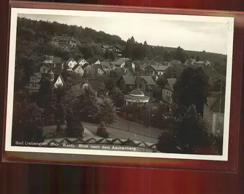 Bad Liebenstein Blick nach dem Achenberg Kat. Bad Liebenstein