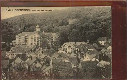 Bad Liebenstein Blick auf Kurhaus Kat. Bad Liebenstein