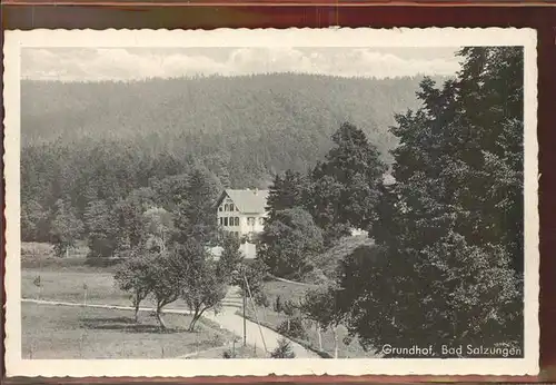 Bad Salzungen Grundhof Kat. Bad Salzungen