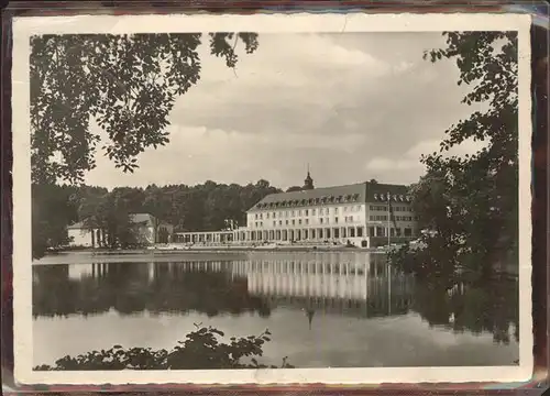 Bad Salzungen Kurhaus Burgsee Feldpost Kat. Bad Salzungen