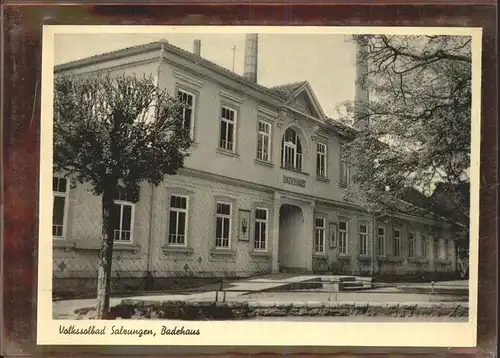 Bad Salzungen Badehaus Kat. Bad Salzungen