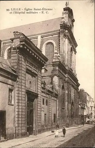 Lille Eglise Saint-Etienne Kat. Lille