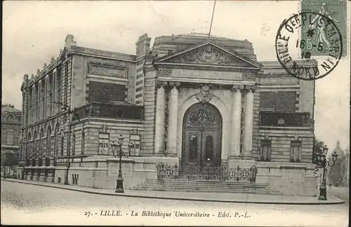 Lille Biblotheque Universitaire Kat. Lille