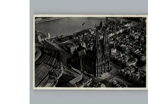Koeln Rhein Fliegeraufnahme /  /
