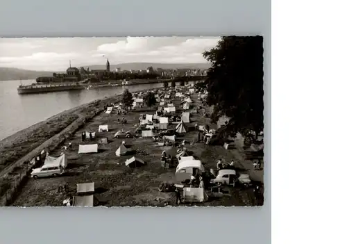 Koblenz Rhein Campingplatz / Koblenz /Koblenz Stadtkreis