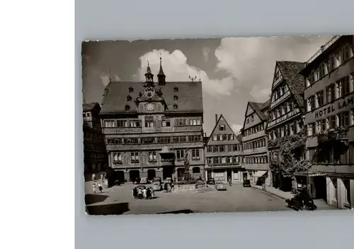 Tuebingen Marktplatz, Hotel Lamm / Tuebingen /Tuebingen LKR