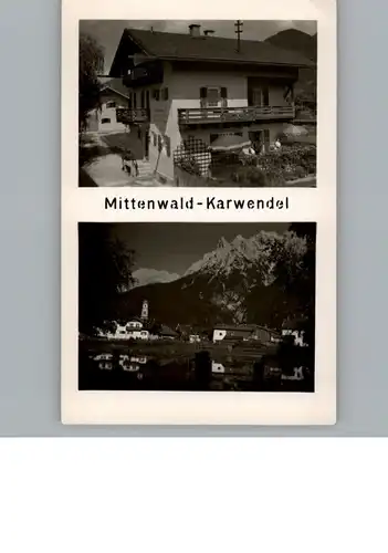 Mittenwald Bayern  / Mittenwald /Garmisch-Partenkirchen LKR