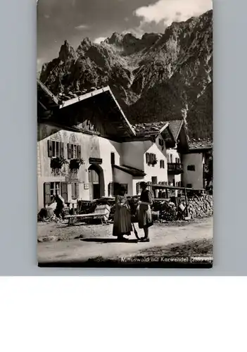 Mittenwald Bayern  / Mittenwald /Garmisch-Partenkirchen LKR