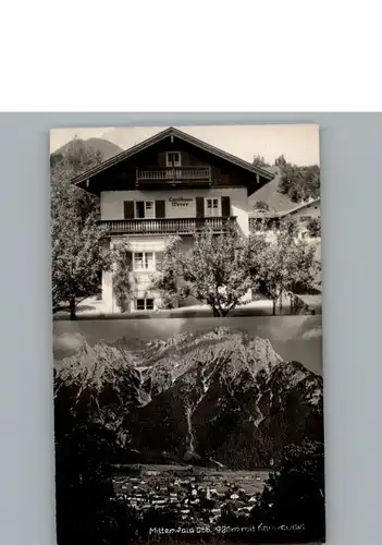 Mittenwald Bayern Landhaus Weber / Mittenwald /Garmisch-Partenkirchen LKR