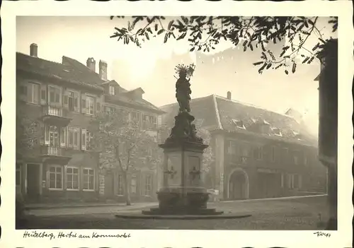 Heidelberg Kornmarkt Kat. Heidelberg