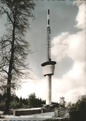 Heidelberg Koenigstuhl Fernsehturm Kat. Heidelberg