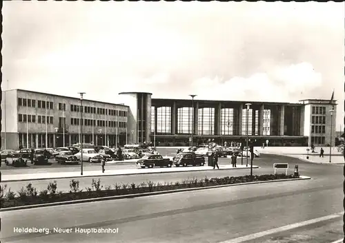 Heidelberg Neuer Hauptbahnhof Kat. Heidelberg