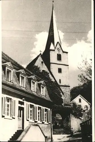 Dossenheim Evangelische Kirche / Dossenheim /Heidelberg Stadtkreis