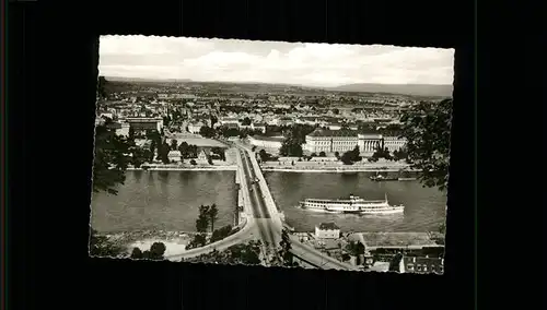 Koblenz Schloss Pfaffendorfer Bruecke Kat. Koblenz