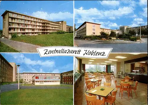 Koblenz Zentrallazarertt Kantine Simonis Kat. Koblenz