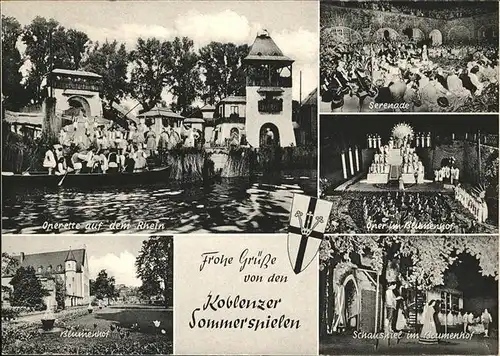 Koblenz Sommerspielen 1958 Kat. Koblenz