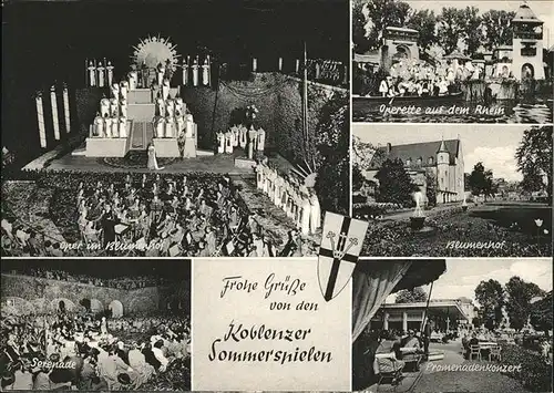 Koblenz Sommerspielen 1958 Kat. Koblenz