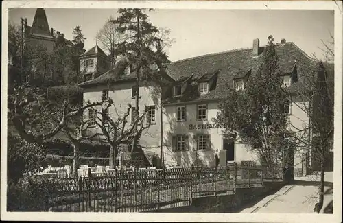 Heidelberg Gasthaus zur Hirschgasse  Kat. Heidelberg