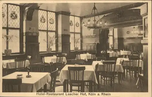 Koeln Hotel Restaurant Laacher Hof x