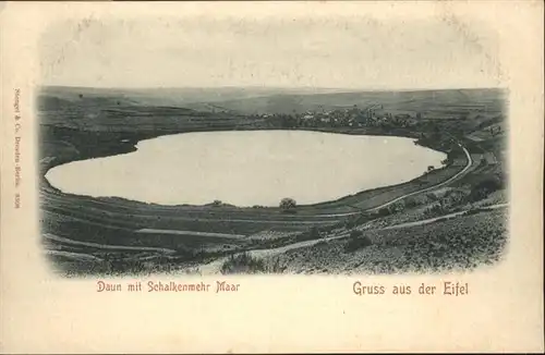 Daun Eifel Schalkenmehr Maar *