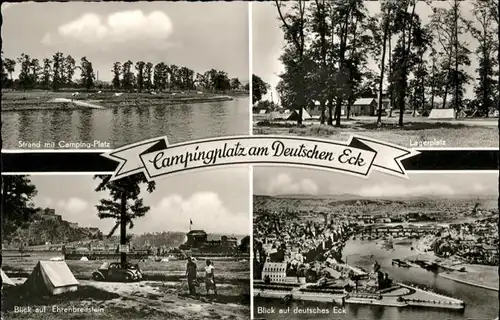 Koblenz Campingplatz am Deutschen Eck Lagerplatz x