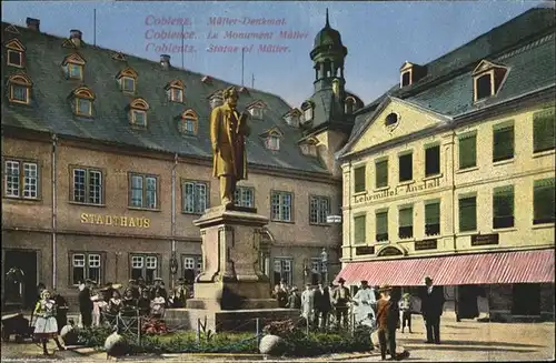 Koblenz Mueller Denkmal *