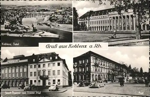Koblenz Theater Trierer Hof Schloss Post x