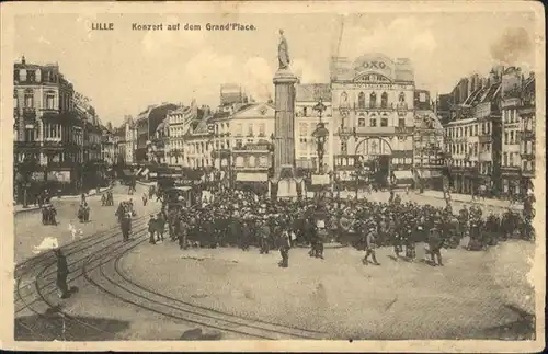 Lille Konzert Grand Place *