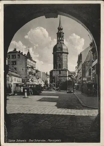 Bad Schandau Marktplatz *