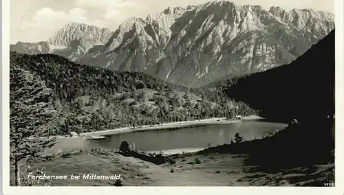 Mittenwald Ferchensee x 1942
