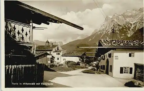 Mittenwald Siererspitze x 1934
