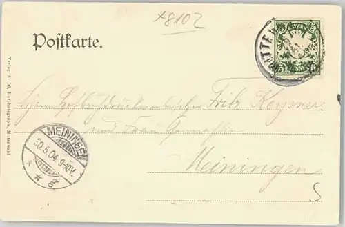 Mittenwald Neunerhaus x 1904