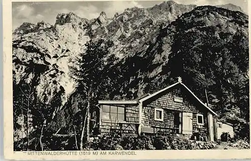 Mittenwald Karwendel x 1928