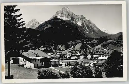 Mittenwald Wetterstein Feldpost  x 1940